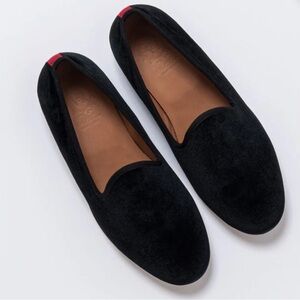 Del Toro Black Velvet Slipper